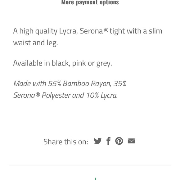 String bean leggings - Picture 2 of 6